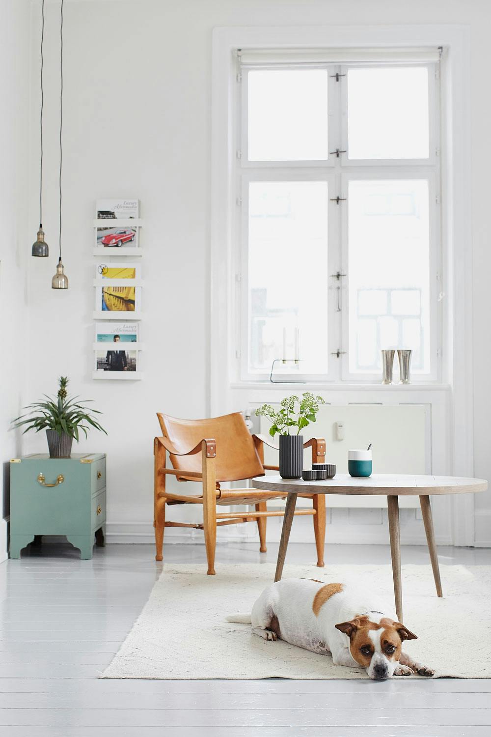 Stue og soverom byttet plass Renovering før de flyttet inn